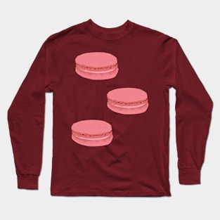 Pink Macarons Long Sleeve T-Shirt